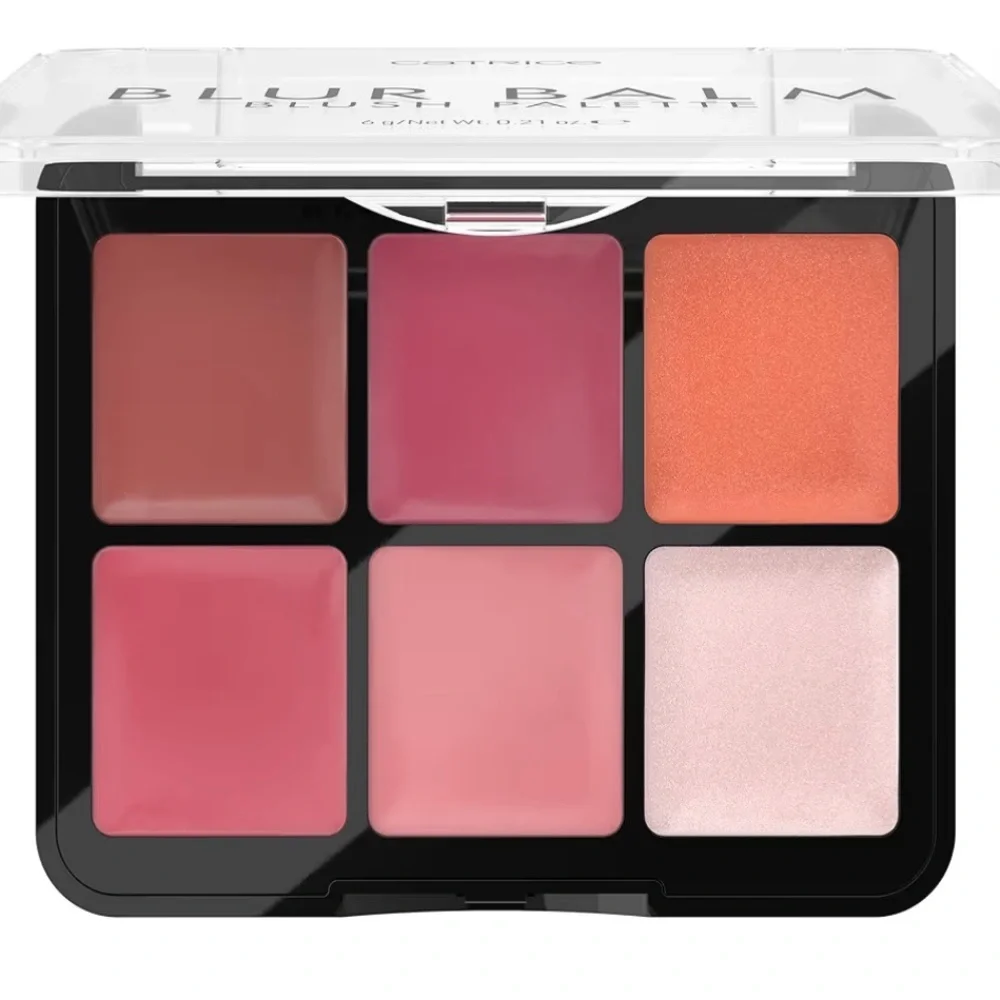 Catrice Blur Balm Blush Palette | 6-in-1 Blurring Flush | Vegan & Cruelty Free